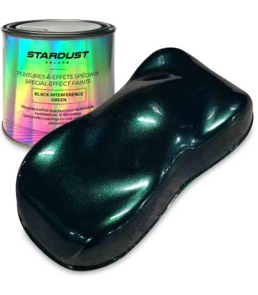 Peinture nacrée Black Interference