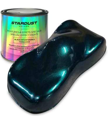 Peinture nacrée Black Interference