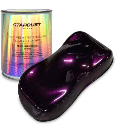 Kit de peintures pour moto - Effet Black Interférence