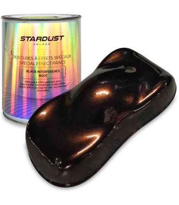 Kit de peintures pour moto - Effet Black Interférence