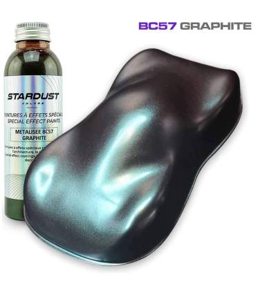 Peintures métallisées 125ml MINI Format - 48 teintes Aluminium Or pur Bronze Cuivre