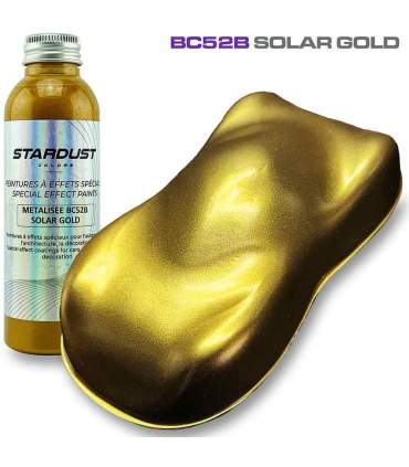 Peintures métallisées 125ml MINI Format - 48 teintes Aluminium Or pur Bronze Cuivre