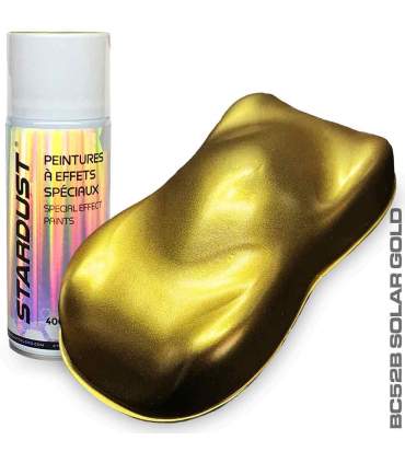 Peintures métallisées Aérosol 400ml - OR DORÉ-BRONZE-CUIVRE-ALUMINIUM