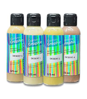 Série Couleur de camouflage militaire – peintures militaires pour aérographe gamme GRAPHIC