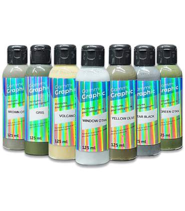 Série Couleur de camouflage militaire – peintures militaires pour aérographe gamme GRAPHIC