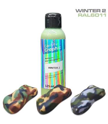 Série Couleur de camouflage militaire – peintures militaires pour aérographe gamme GRAPHIC