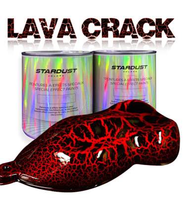 Peinture à effet craquelé LAVA CRACKS