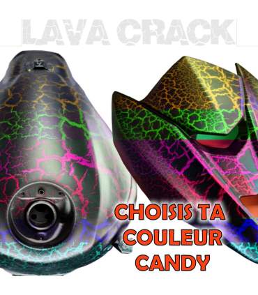 Kit lava crack moto complet – peinture moto Effet craquelure avec coloration Au choix