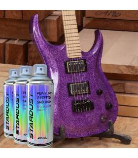 Kit complet peinture pailleté pour Guitare – version SPRAY