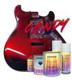 kit de peinture CANDY pour guitare en spray ou au pistolet