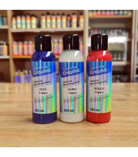Peinture drapeau français bleu blanc rouge – hydro ou solvanté