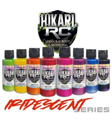 HRC600 - Peintures iridescentes pour modélisme RC sur lexan – HIKARI