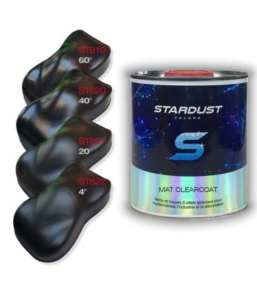 Vernis Auto & moto semi mat Stardust ultra résistant Brillance 40° -