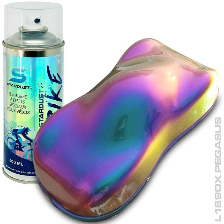 Bombe Aérosol Peinture Caméléon Purple Heaven Sparkle 400ml - Effet Irisé Professionnel - Fabriqué Au Royaume-Uni