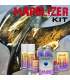 kit de peinture marbrée nacrée pour moto
