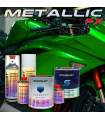 Kit complet de peinture métallisée pour moto