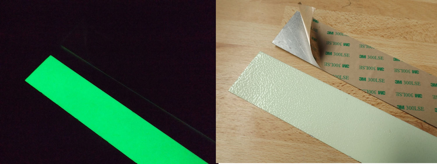 Piste cyclable et route phosphorescente Peintures StardustColors — free download