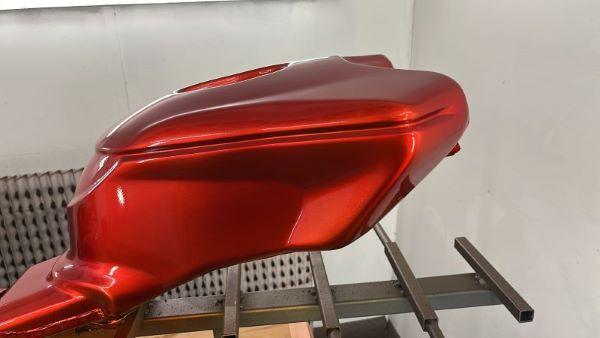 Peinture candy rouge ducati sbk