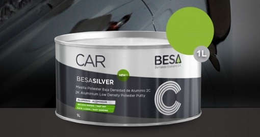 Besa silver - Mastic peinture jante