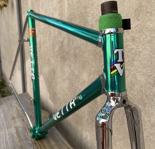 Peinture vélo cromovelato