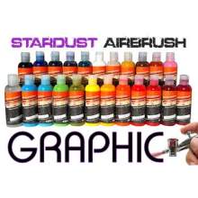 Peinture aérographe SEMI TRANSPARENTE - Gamme GRAPHIC - Versions 1L