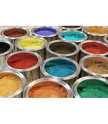 Pigments en poudre pour peinture