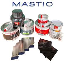 Mastic carrosserie : carbone, aluminium et liquide