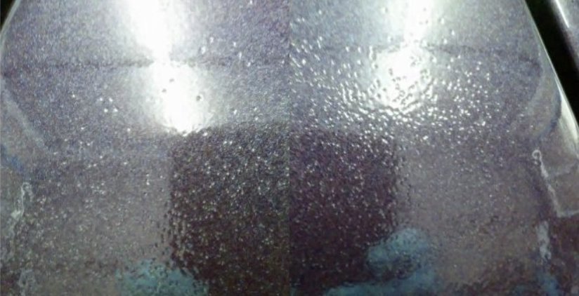 cratères silicone ouverture du vernis