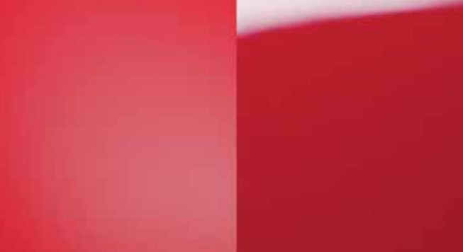 Aspect terne ou perte de brillande