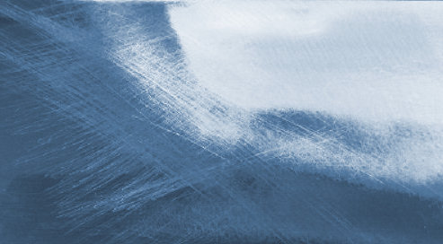 Rayures provoquées par le ponçage