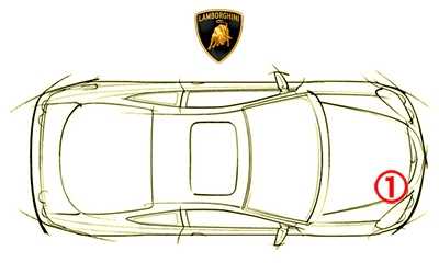 LAMBORGHINI car color code