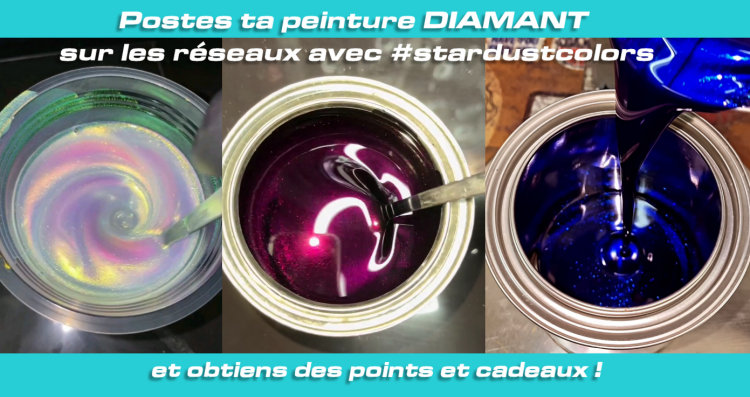 Remuer peinture diamant