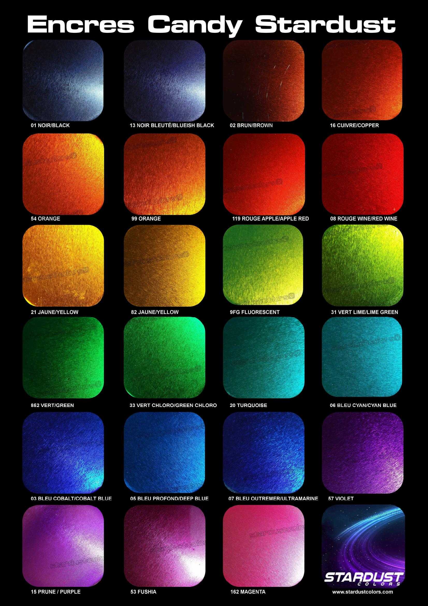 COLORED CHROME PAINT COMPLETE KIT