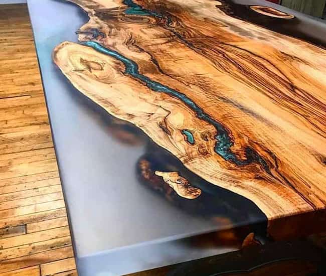 résine epoxy mate