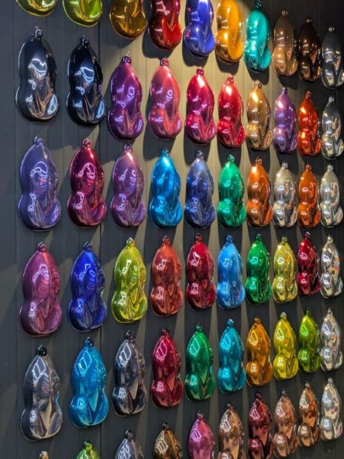 Support d'échantillon pour peinture carrosserie
