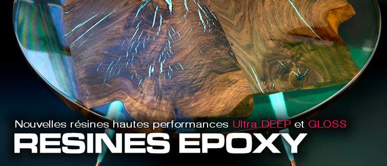 Résines Epoxy - Table Rivière